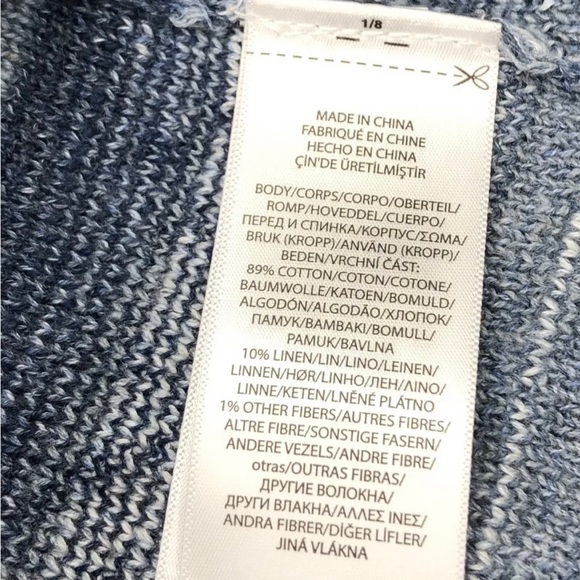 Polo Ralph Lauren Aztec Pattern Cotton/Linen Sweater - Picture 6 of 6